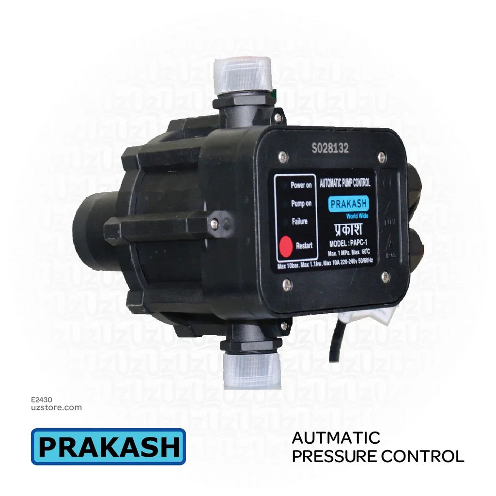 Prakash Pressure Control Automatic Kit Horizontal - (2 Year Guarantee) - Tashqila Prakash Pressure Control Automatic Kit Horizontal - (2 Year Guarantee) - Tashqila
